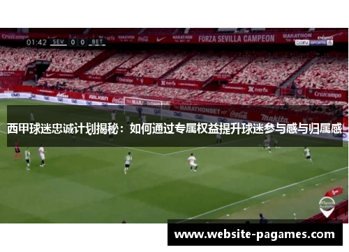 西甲球迷忠诚计划揭秘：如何通过专属权益提升球迷参与感与归属感